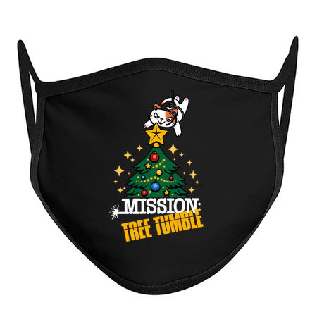 Mission: Tree Tumble Funny Christmas Cat tiny thumbnail