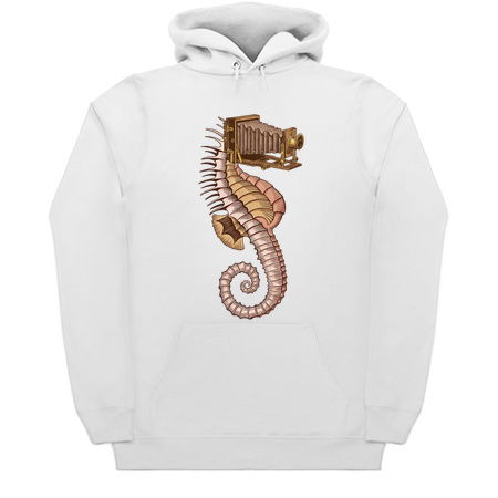 Hippocampus Camerarum. Seahorse with camera head tiny thumbnail