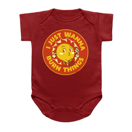 I Just Wanna Burn Things Sun Vintage Old School by Tobe Fonseca tiny thumbnail