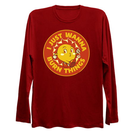 I Just Wanna Burn Things Sun Vintage Old School by Tobe Fonseca tiny thumbnail