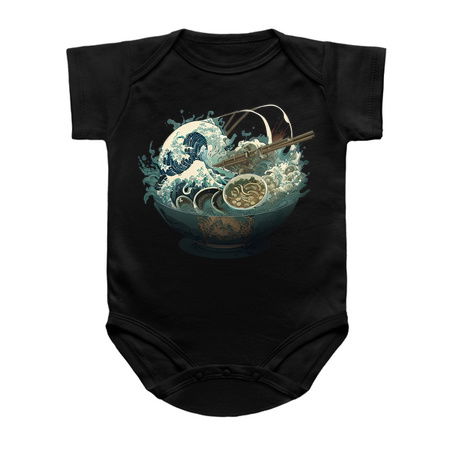 Japanese Noodles Ramen - Tsunami Great Wave tiny thumbnail