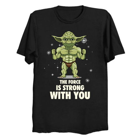yoda bodybuilder The force is strong with you tiny thumbnail