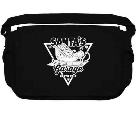 Santa's Garage Retro Vintage Santa Claus Christmas tiny thumbnail