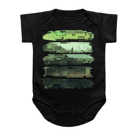 Post-apocalypse Futuristic Scifi Trains tiny thumbnail