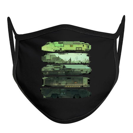 Post-apocalypse Futuristic Scifi Trains tiny thumbnail