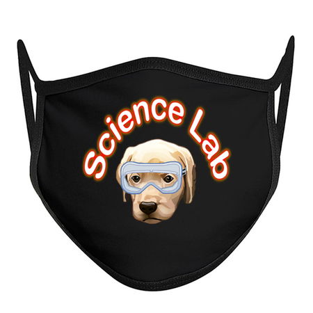 Funny Science Lab Yellow Labrador Pun tiny thumbnail