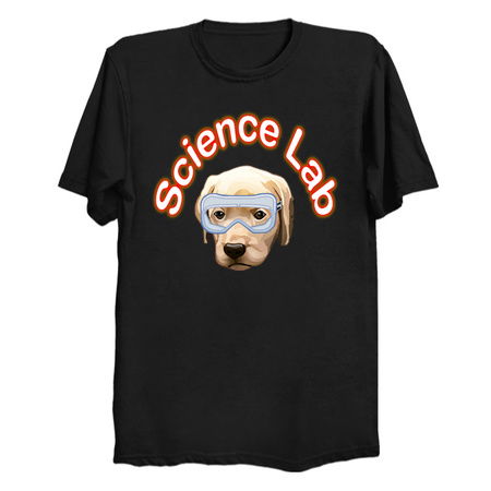 Funny Science Lab Yellow Labrador Pun tiny thumbnail