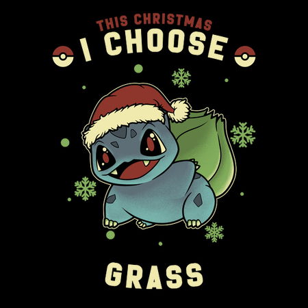 Santa Bulbasaur This Christmas, Bulbasaur !!! - NeatoShop