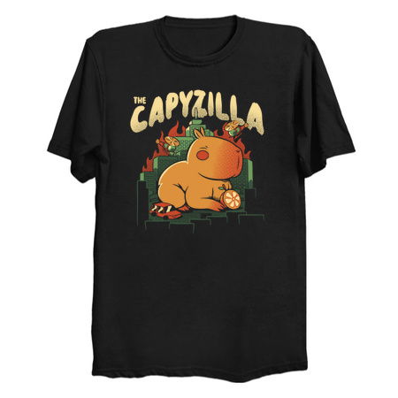 Capyzilla Kawaii Monster by Tobe Fonseca tiny thumbnail