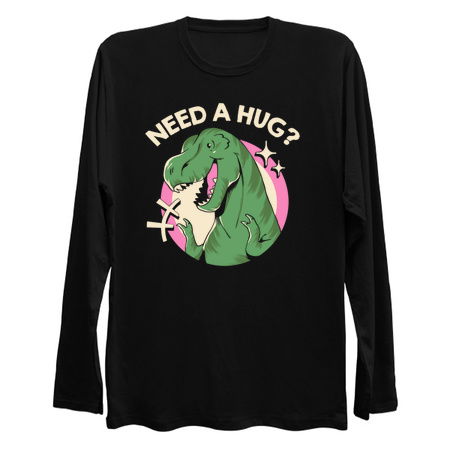 Do You Need a Hug? T-Rex Snoopy Style by Tobe Fonseca tiny thumbnail