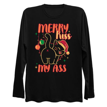 Merry Kiss My Ass Cat by Tobe Fonseca tiny thumbnail