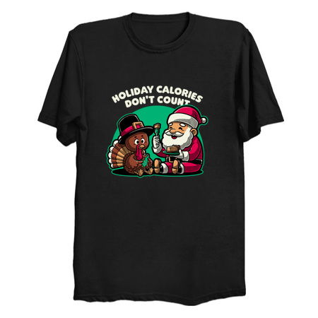 Holiday Food Calories - Cute Christmas Thanksgiving tiny thumbnail