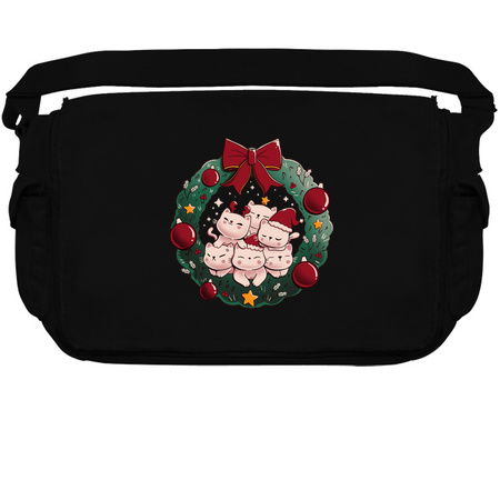 Kitty Garland Cat Christmas by Tobe Fonseca tiny thumbnail