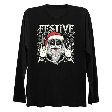 Festive Rock and Roll Santa Claus by Tobe Fonseca tiny thumbnail