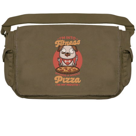 Pizza Fitness Dog - Cute Pet Food Exercise tiny thumbnail