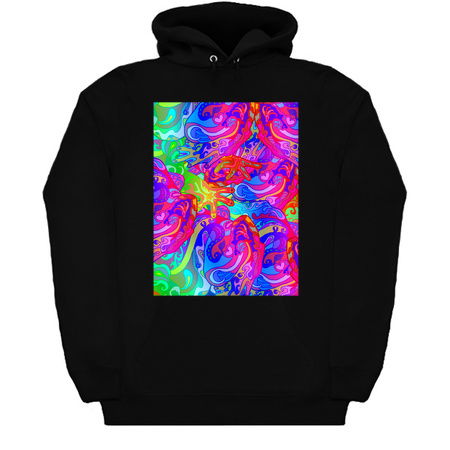 Rainbow Psychedelic Colorful Swirl Pattern tiny thumbnail