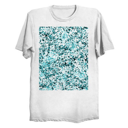 All Over Blue Glass Shards Ice Pattern tiny thumbnail