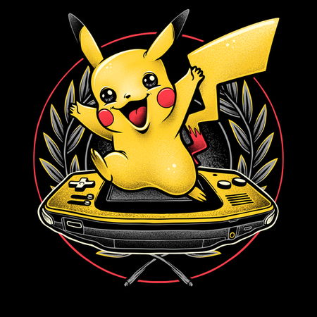 Pikachu Gamerpic Gamer Pikachu - NeatoShop
