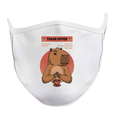 Capybara Coffee Trade Meme - Fun Pet Gift tiny thumbnail