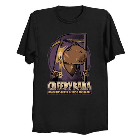 Creepy Death Capybara - Dark Fun Pet tiny thumbnail