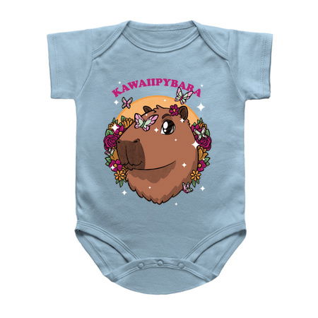Cute Kawaii Capybara - Flower Pet Gift tiny thumbnail