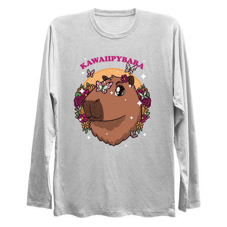Cute Kawaii Capybara - Flower Pet Gift tiny thumbnail