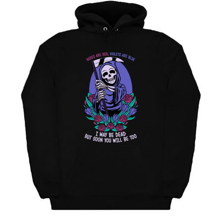 Death Flowers Poem - Fun Skull Joke Gift tiny thumbnail