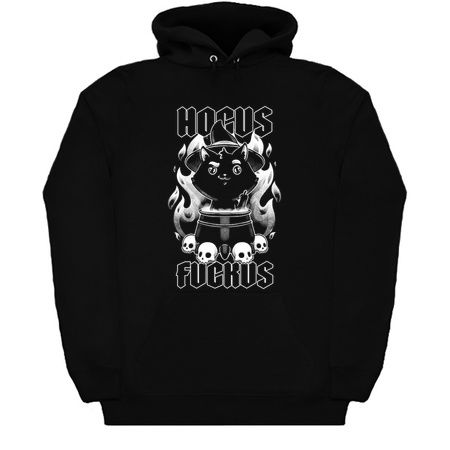 Hocus Pocus Witch Cat - Funny Cursing Gift tiny thumbnail