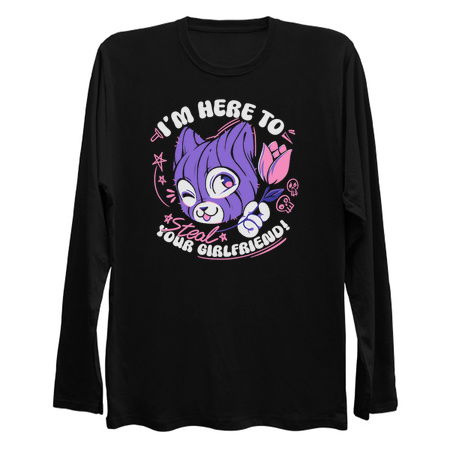 I'm Here to Steal Your Girlfriend Cat by Tobe Fonseca tiny thumbnail