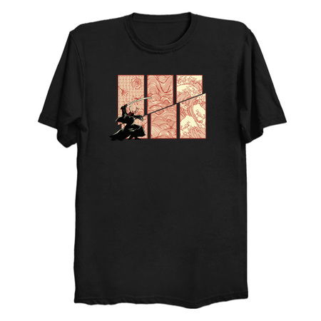 Japanese Samurai Kanagawa Wave by Tobe Fonseca tiny thumbnail