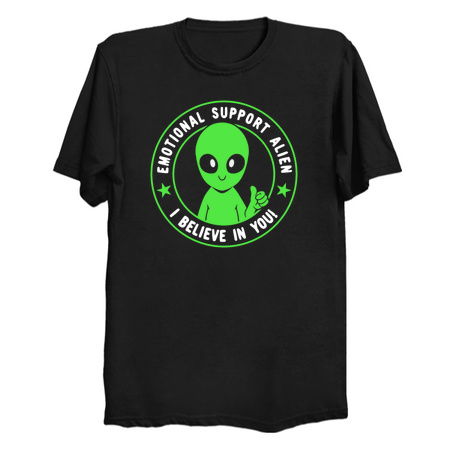 Emotional Support Alien I BELIEVE IN YOU by Tobe Fonseca tiny thumbnail