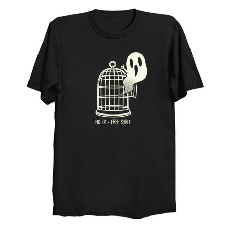 Free Spirit Funny Ghost by Tobe Fonseca tiny thumbnail