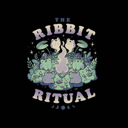 The Ribbit Ritual Funny Cute Frog Magic Gift - NeatoShop