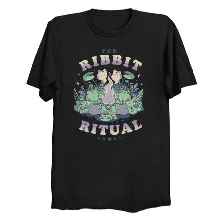 The Ribbit Ritual Funny Cute Frog Magic Gift tiny thumbnail