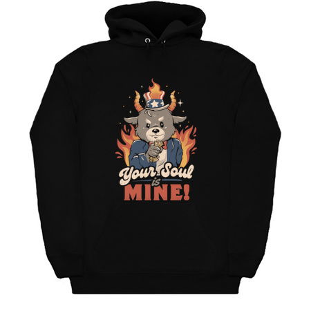 Your Soul is Mine Funny Evil Cute Baphomet Goth Gift tiny thumbnail