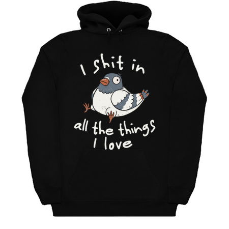 I Shit in All the Things I Love Funny Animal Cute Gift tiny thumbnail