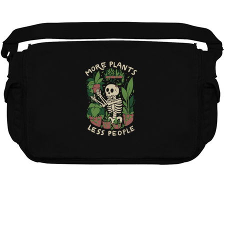 More Plants Less People Cute Skull Skeleton Plants Halloween Gift tiny thumbnail