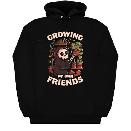 Growing My Own Friends Cute Death Reaper Plants Halloween Gift tiny thumbnail