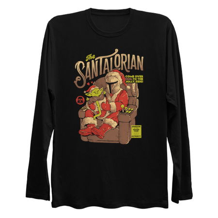 Santalorian Funny Cute Star Christmas Wars Gift tiny thumbnail