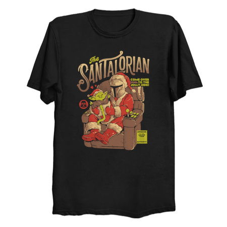 Santalorian Funny Cute Star Christmas Wars Gift tiny thumbnail