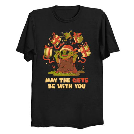 May the Gifts Be With You Funny Cute Star Christmas Wars Gift tiny thumbnail