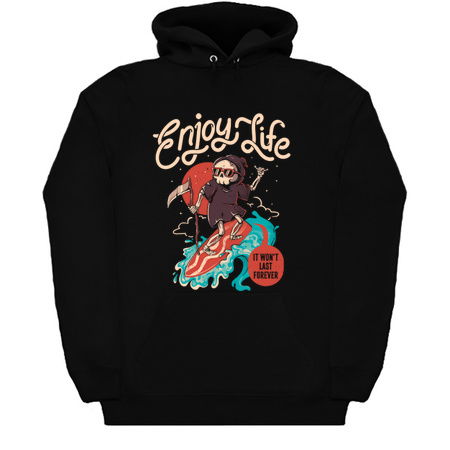 Enjoy Life Funny Cool Skull Death Summer Gift tiny thumbnail