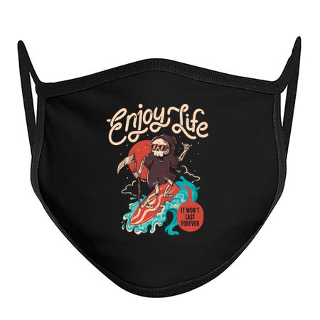 Enjoy Life Funny Cool Skull Death Summer Gift tiny thumbnail