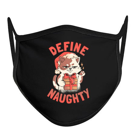 Define Naughty Funny Naughty Cat Christmas Gift tiny thumbnail