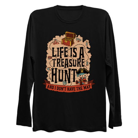 Pirate Life Treasure - Funny Irony Gift tiny thumbnail