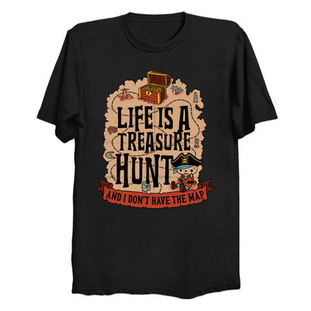 Pirate Life Treasure - Funny Irony Gift tiny thumbnail