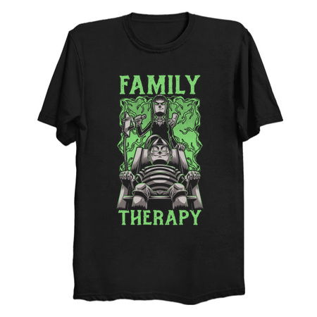 Spooky Goth Family - Funny Shock Therapy tiny thumbnail