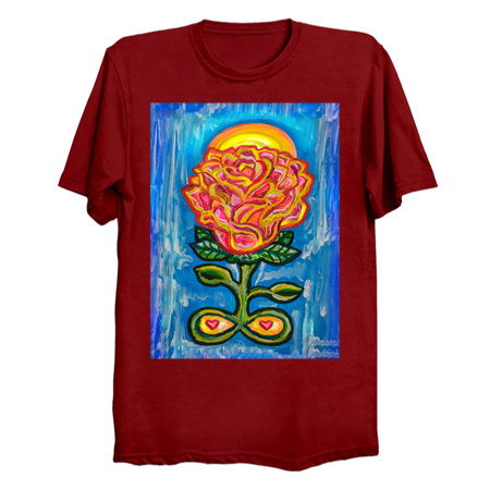 Infinity Blooming Rose Flower of Love tiny thumbnail