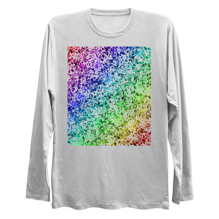 All Over Rainbow Gradient Glass Shards Pattern tiny thumbnail