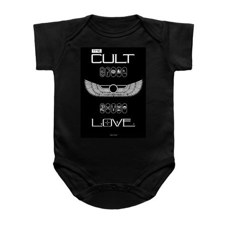 The Cult: Love T-Shirt (Black only) smaller logo etc tiny thumbnail